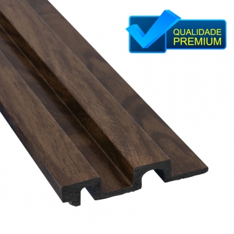 Ripado Poliestireno Cor Ipe Barra 285cm Alt x 12cm Larg
