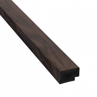 Acabamento Final de Ripado De Poliestireno Ipê