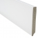 Barra 2 Metros - Rodapé Poliestireno Branco 7cm Altura Liso