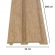 Painel Ripado Poliestireno Freijo 285cm Alt x 12cm Largura