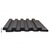 Painel Ripado Poliestireno Ipê 285cm Alt x 12cm Largura