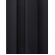 Painel Ripado De Poliestireno Cor Preto Fosco 285cm Alt x 12cm Largura