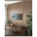 Painel Ripado Poliestireno Cor Ipê Barra 285cm Alt x 12cm Largura
