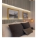 Painel Ripado Poliestireno Cinza Cimento 285cm Alt x 12cm L
