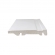 KIT 20 BARRAS RODAPE 10CM ALTURA + 4 SILICONE PU40 BRANCO